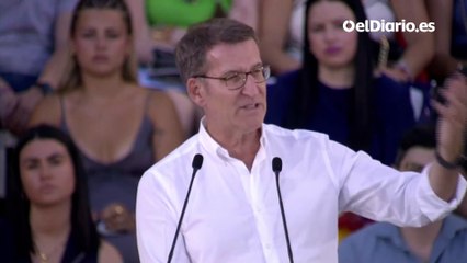 Feijóo: “Es impresentable que Bildu diga que no se puede decir 'que te vote Txapote'”