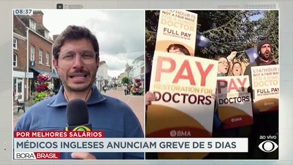 Greve na saúde pública da Inglaterra