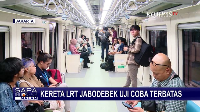 Diklaim Dapat Memangkas Waktu Tempuh, Kereta LRT Jabodebek Uji Coba Terbatas