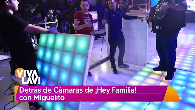 Así se vivió detrás de cámaras el estreno de ¡Hey Familia!