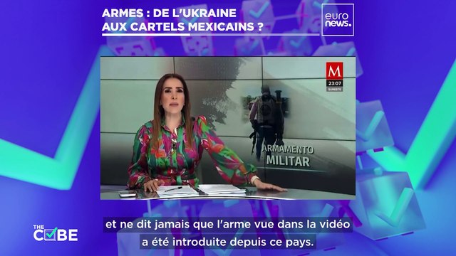 The Cube : des armes livrées en Ukraine rachetées par des cartels mexicains ?