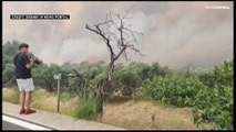 فيديو: حرائق تجتاح مزيدا من القرى في كرواتيا