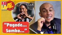 Thiago Reis e os treinos de Ronaldinho no Galo