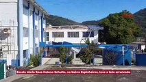 30 escolas municipais de Itajaí foram afetadas pelo vendaval