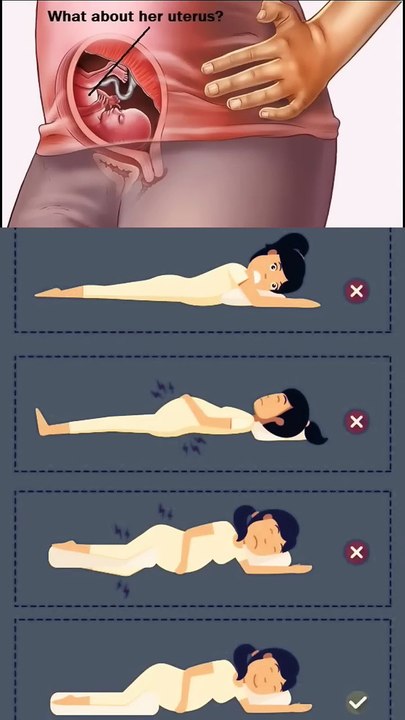 Best sleeping positions for women during pregnancy embryo