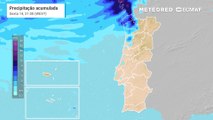 Chuva interromperá tempo estável este fim de semana nalgumas regiões de Portugal