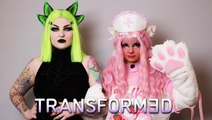 Kawaii And Goth Besties Swap Looks | TRANSFORMED