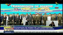 Pdte. de Venezuela encabeza acto de transmisión de mando de la FANB y asciende a oficiales militares