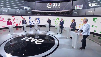 El gesto de Rufián que no ha pasado desapercibido en pleno debate electoral por la última frase de Espinosa de los Monteros