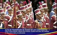 Presidente Nicolás Maduro lidera Acto de Transmisión de Mando de los Componentes de la FANB