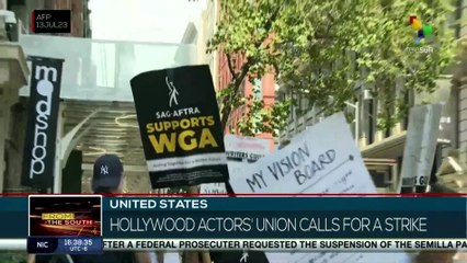 Hollywood actors' union announces strike paralysing entertainment industry