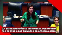 ¡VEAN! ¡la apátrida Ekina López es destrozada por morena por apoyar a los gringos por atacar a AMLO!