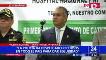 Vicente Romero: “La Policía ha desplegado todos los recursos necesarios para dar seguridad”