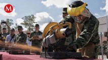 Sedena destruye 500 armas y más de 36 mil cartuchos asegurados en Michoacán