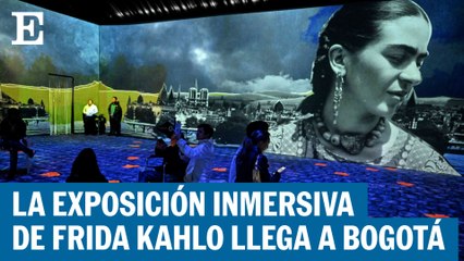 La exposición inmersiva de Frida Kahlo llega a Bogotá
