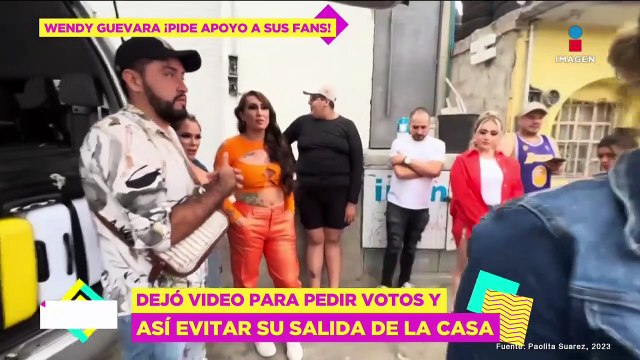 Wendy Guevara hace llamado a sus fans para no salir y sus amigas van a apoyarla