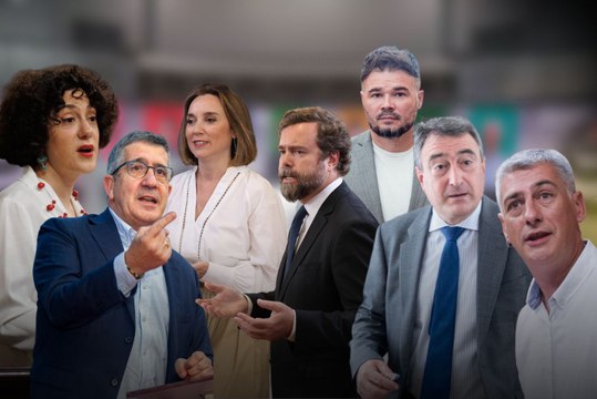 Los momentos más destacados del debate de portavoces: de las lecciones de EH Bildu a Vox al regalo de Rufián a la derecha