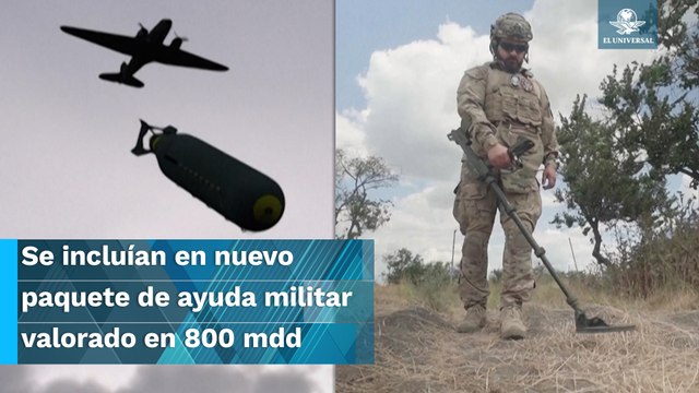 Pentágono anuncia que Ucrania ya recibió las bombas de racimo de EU
