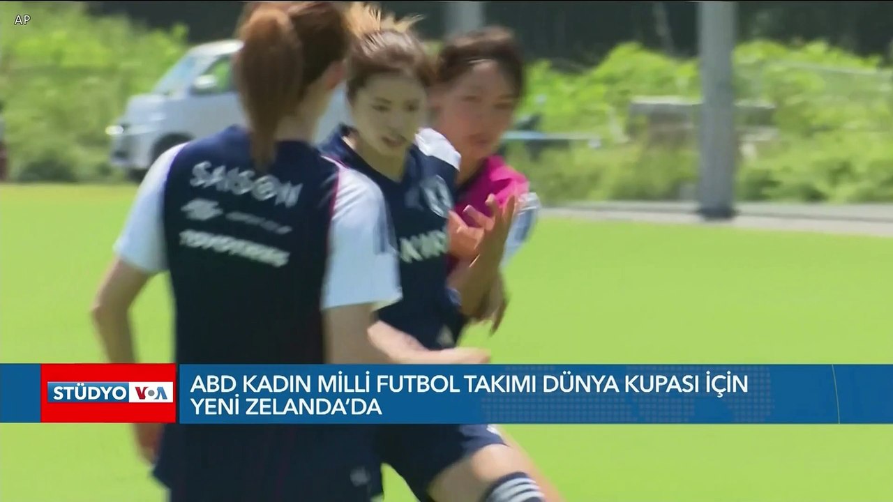 ABD Kadın milli futbol takımı Dünya Kupası için Yeni Zelanda'da