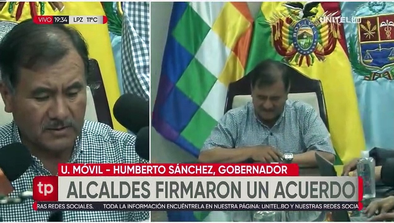 Alcaldes de Tiquipaya y Colcapirhua llegan a un acuerdo y levantan bloqueo en la av. Blanco Galindo