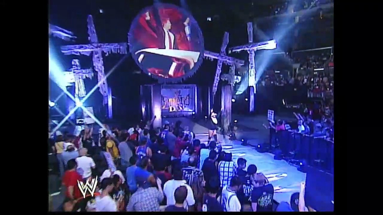 WWE Judgment Day 2004: Eddie Guerrero vs. John Bradshaw Layfield (Promo, Match Entrances, & First Moves) Los Angeles