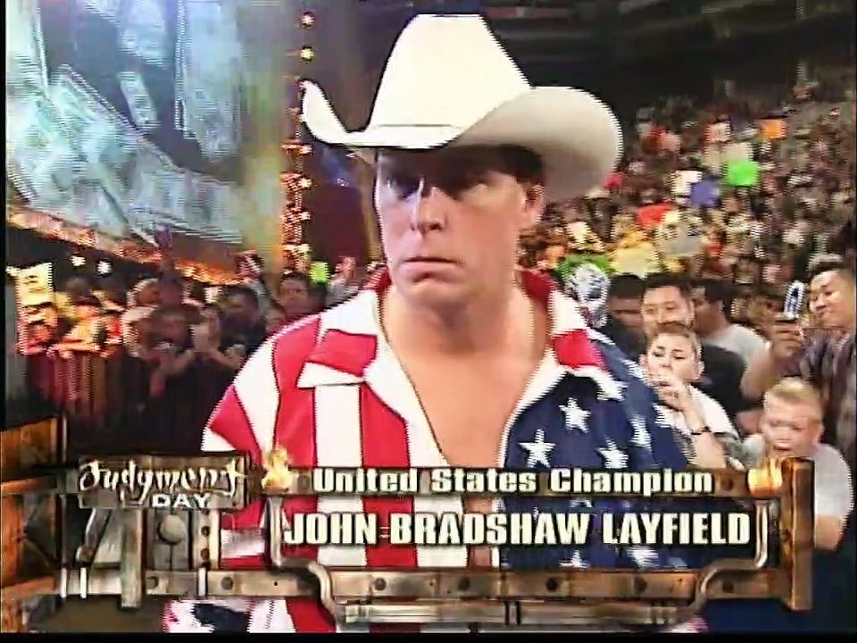 WWE Judgment Day 2006: John Bradshaw Layfield vs. Rey Mysterio (Promo, Match Entrances, & First Moves) Phoenix