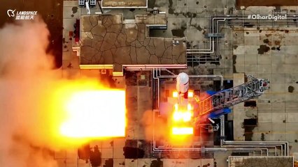 China lança primeiro foguete do mundo movido a metano