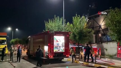 Tuzla'da Kimyacılar Sanayi Sitesi'nde Yangın Çıktı