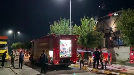 Un incendie se déclare dans la zone industrielle des chimistes à Tuzla