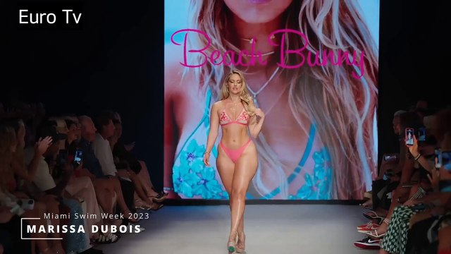 MARISSA DUBOIS SLOW MOTION VIDEO (FRONT AND BACK WALK) Paraiso Miami Beach Swim Week 2023
