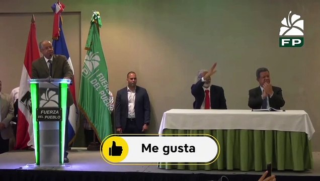 LEONEL FERNÁNDEZ Y JUAN HUBIERES FIRMAN PACTO DE ALIANZA ELECTORAL PARA EL 2024