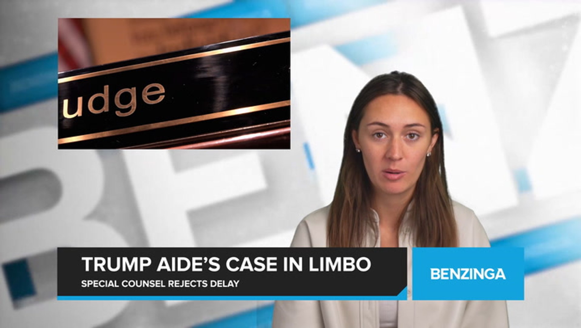 ⁣Trump Aide's Case In Limbo