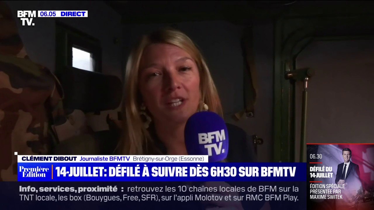 14-Juillet: les chars qui défileront sur les Champs-Élysées sont en route