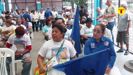 ÁNIMO Y ESPERANZA IMPULSA A LA GENTE PARA RESPALDAR LA CANDIDATURA DE FERNANDO VILLAVICENCIO