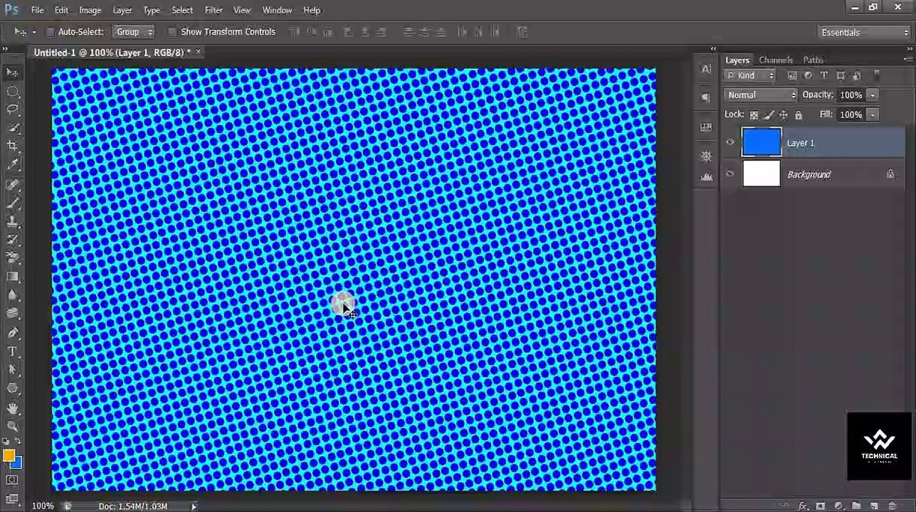 Amazing Tips Textile Pattern with Filter Halftone in