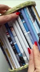 Look how I turned CARDBOARD and PAPER  into WOOD