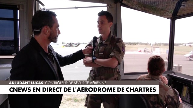 14-Juillet : CNEWS en direct de l'aérodrome de Chartres
