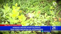 SJM: vecinos queman motocicleta de un delincuente extranjero