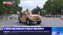 14-Juillet: Ashley Chevalier a embarqué à bord du Grizzly, qui défilera pour la première fois sur les Champs-Élysées aujourd'hui