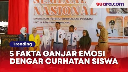 5 Fakta Ganjar Mencak-Mencak Dengar Curhatan Siswa soal Pungi SMK Negeri, Kepsek Dipecat