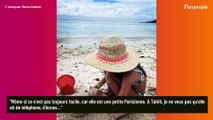 Mareva Galanter en vacances à Tahiti : franche sur sa fille, Manava 7 ans, 