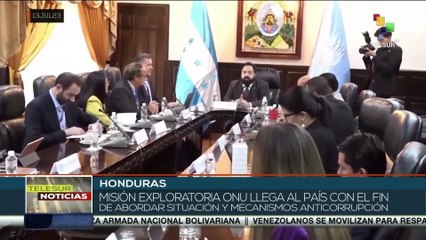 Misión de la ONU contra la corrupción llegó a Honduras