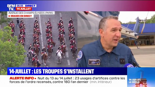 14-Juillet: On fête cette année le 70ème anniversaire des forces aériennes de la Gendarmerie explique le général Josse