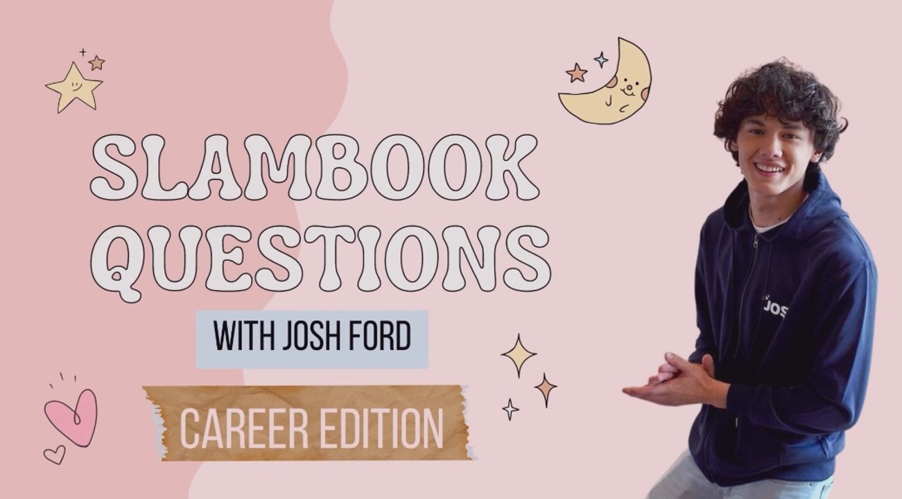Love At First Read: Slambook Questions with Josh Ford (Online Exclusives)
