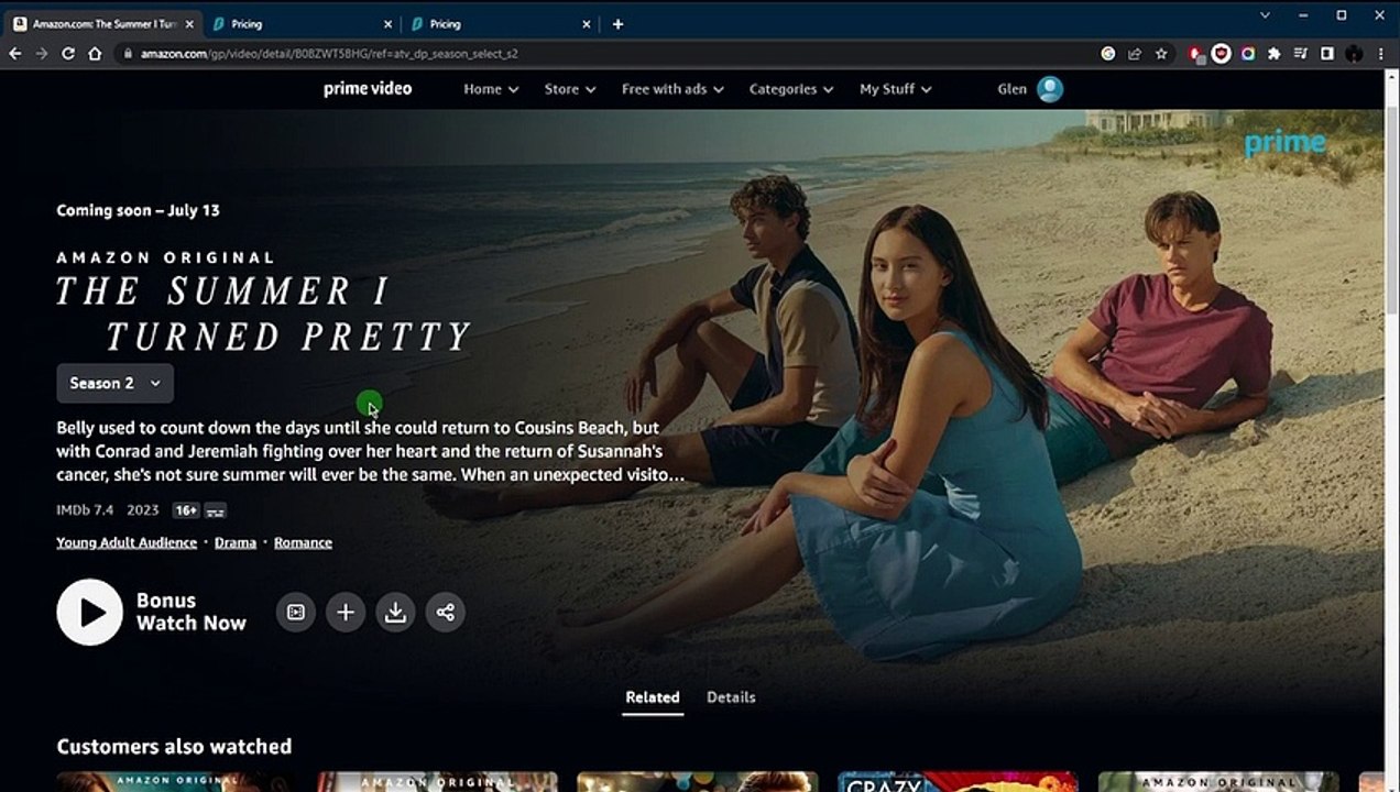 How to Watch The Summer I Turned Pretty - Season 2 From Anywhere