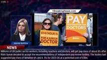 Millions of UK public sector workers including teachers and doctors to get