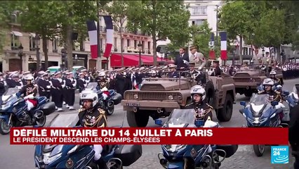 Célébrations du 14-Juillet à Paris : un défilé militaire sur le thème des "forces morales"