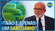 Lula: Amazônia não pode ser santuário ambiental