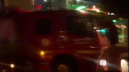 Adana'da oduncu dükkanında yangın çıktı