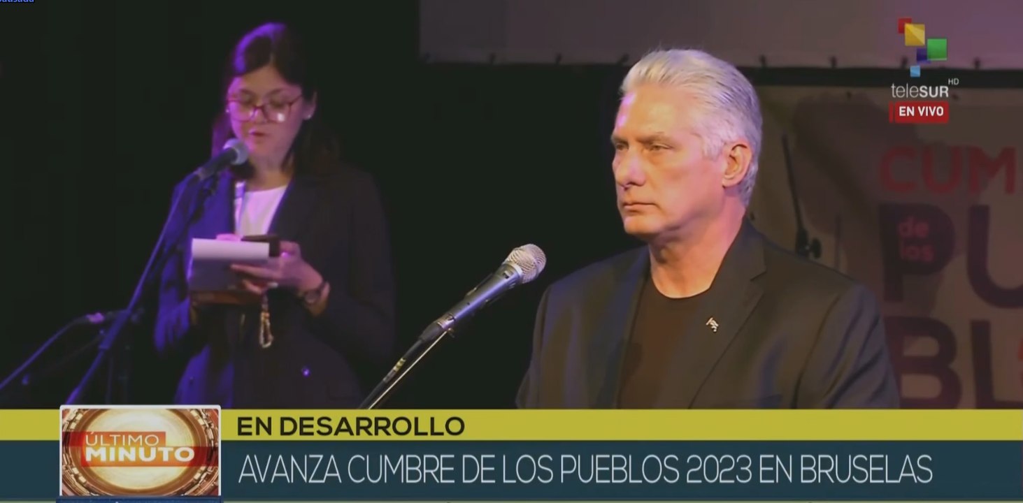 Presidente de Cuba se pronuncia contra la hegemonía y la manipulación de derechos humanos